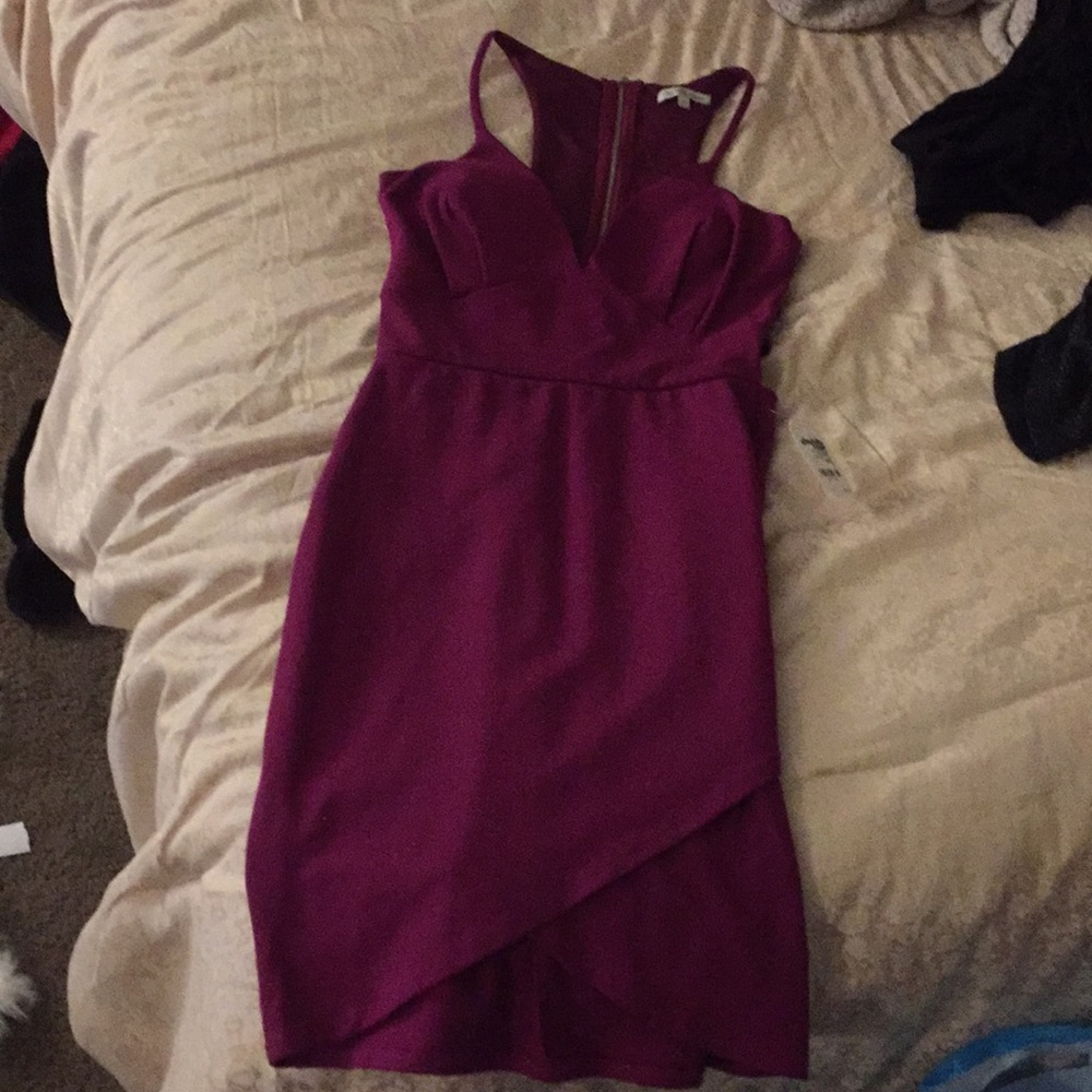 Purple nice dress